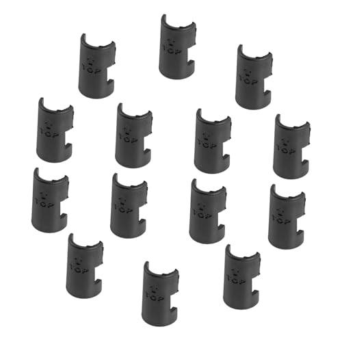 TOBBOMEY 24 Stück Teiliges Draht regal clips für Pfosten Halbrunde Regalhalter mit Schlossfunktion Hohe Festigkeit und Langlebig Einfache Montage Kratzschutz für Ablagen und Schränke TOBBOMEY 24 Stück Teiliges Draht regal clips für Pfosten Halbrunde Regalhalter mit Schlossfunktion Hohe Festigkeit und Langlebig Einfache Montage Kratzschutz für Ablagen und Schränke von TOBBOMEY