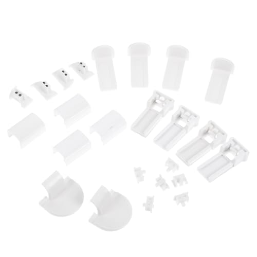 TOBBOMEY 24 Stück Teiliges Fensterjalousien Montagehalter Einfache Installation Stabile Faltenrollo Halterungen Vielseitig Einsetzbare Blind Clips Ersatzteile für Plissee Jalousien TOBBOMEY 24 Stück Teiliges Fensterjalousien Montagehalter Einfache Installation Stabile Faltenrollo Halterungen Vielseitig Einsetzbare Blind Clips Ersatzteile für Plissee Jalousien von TOBBOMEY