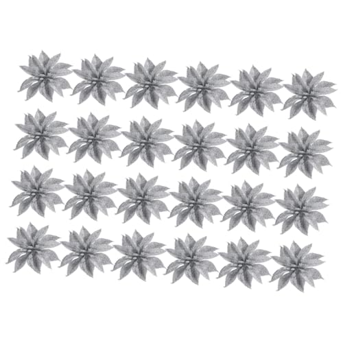 TOBBOMEY 24 Stück Teiliges Mini Doppelblättriges Weihnachtsbaum Deko mit Glitzernden Goldfarbenen Blumen DIY Kranz Zubehör für Baum und Festdekoration für Hochzeit und Feier TOBBOMEY 24 Stück Teiliges Mini Doppelblättriges Weihnachtsbaum Deko mit Glitzernden Goldfarbenen Blumen DIY Kranz Zubehör für Baum und Festdekoration für Hochzeit und Feier von TOBBOMEY