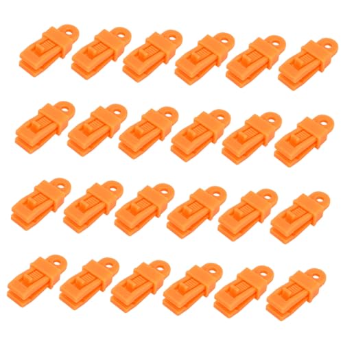 TOBBOMEY 24 Stück Teiliges Windfixierklammern für Segel und Markisen Vielseitige Kunststoff Clips zur Stabilen Befestigung von Zelten Planen Windschutz im Outdoor Bereich TOBBOMEY 24 Stück Teiliges Windfixierklammern für Segel und Markisen Vielseitige Kunststoff Clips zur Stabilen Befestigung von Zelten Planen Windschutz im Outdoor Bereich von TOBBOMEY