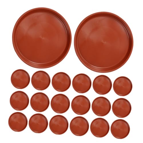 TOBBOMEY 25 Stück Teiliges Rundes Rotes Kunststoff-pflanzuntersetzer- Robustes Pflanzenschalen-Drainage-tablett Wasserauffangend Passend für Innen Außenblumentöpfe Vielseitig für Bonsai TOBBOMEY 25 Stück Teiliges Rundes Rotes Kunststoff-pflanzuntersetzer- Robustes Pflanzenschalen-Drainage-tablett Wasserauffangend Passend für Innen Außenblumentöpfe Vielseitig für Bonsai von TOBBOMEY