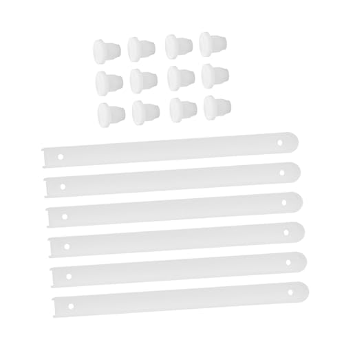 TOBBOMEY 3 Sätze Kunststoff Schubladenauszüge Möbel Schrank Auszugsschienen Seitenmontage Langlebig Robust Ersatzteile für Reparatur von TOBBOMEY