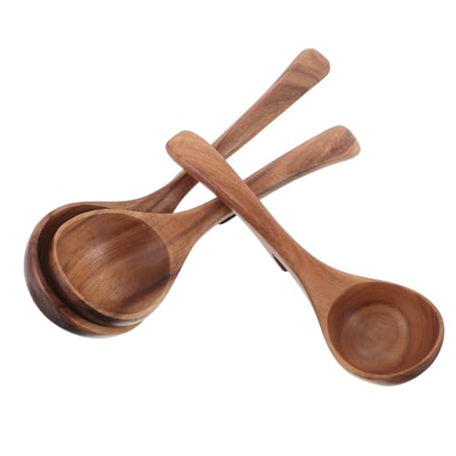 TOBBOMEY 3 Stück Langer Griff mit Hakensuppenlöffel Schöpflöffel Holzlöffel zum Nudellöffel aus Holz asiatische suppenlöffel japanische suppenlöffel Suppenkelle hölzern Braun TOBBOMEY 3 Stück Langer Griff mit Hakensuppenlöffel Schöpflöffel Holzlöffel zum Nudellöffel aus Holz asiatische suppenlöffel japanische suppenlöffel Suppenkelle hölzern Braun von TOBBOMEY