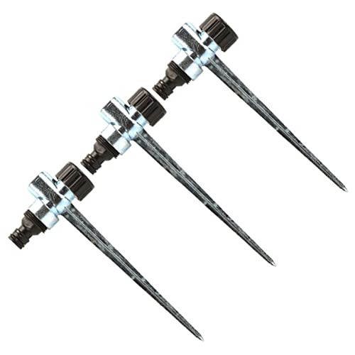TOBBOMEY 3 Stück Rasensprenger Spike Stabiler Garten Sprinkler für Effiziente Bewässerung im Garten und Park TOBBOMEY 3 Stück Rasensprenger Spike Stabiler Garten Sprinkler für Effiziente Bewässerung im Garten und Park von TOBBOMEY
