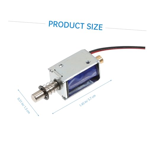TOBBOMEY 3 Stück Teiliges Dc Mini Solenoid Elektromagnet Push pull Kompakt Offener Rahmen für Verkaufsautomaten Haushalt Bürogeräte von TOBBOMEY