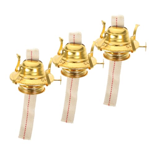 TOBBOMEY 3 Stück Teiliges Ersatzdocht für Petroleumlampe Vintage Öllampe Zubehör mit Verstellbarem Kompatibel für Dochte für Retro Innenräume und Outdoor Beleuchtung TOBBOMEY 3 Stück Teiliges Ersatzdocht für Petroleumlampe Vintage Öllampe Zubehör mit Verstellbarem Kompatibel für Dochte für Retro Innenräume und Outdoor Beleuchtung von TOBBOMEY