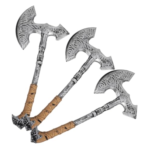 TOBBOMEY 3 Stück Teiliges Halloween Party Axt Requisiten aus PU Material Realistische Farbdarstellung für Cosplay Kostüm und Gruselige Verkleidungen Geeignet für Foto Requisiten TOBBOMEY 3 Stück Teiliges Halloween Party Axt Requisiten aus PU Material Realistische Farbdarstellung für Cosplay Kostüm und Gruselige Verkleidungen Geeignet für Foto Requisiten von TOBBOMEY