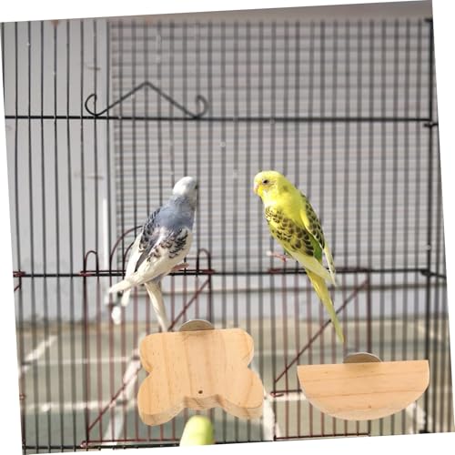 TOBBOMEY 3 Stück Teiliges Hamster Holzspielzeug mit Stehplattformen für Papageien und Kleintiere Stabile Kletter Sprungbretter Natürlicher Holzstoff Geeignet für Meerschweinchen und TOBBOMEY 3 Stück Teiliges Hamster Holzspielzeug mit Stehplattformen für Papageien und Kleintiere Stabile Kletter Sprungbretter Natürlicher Holzstoff Geeignet für Meerschweinchen und von TOBBOMEY