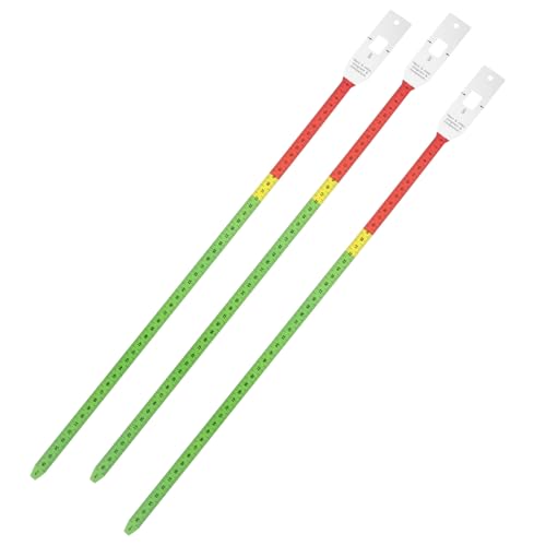TOBBOMEY 3 Stück Teiliges Maßband Set Flexibles Maßband aus Langlebigem PP zum Messen von Kopfumfang und Armumfang bei Junge Mädchen und Kindern Praktisch Tragbar Einziehbar von TOBBOMEY