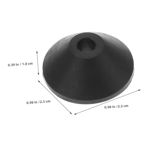 TOBBOMEY 30 Stück Teiliges Konische Gummidichtungen Toilettenschrauben Dichtscheiben aus Langlebigem Gummi Installieren für Wasserbehälterbefestigung und Sanitärmontage Geeignet von TOBBOMEY
