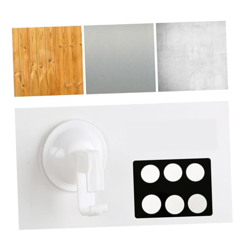 TOBBOMEY 4 STÜCKE Transparente rutschfeste Gel Pads Doppelseitige wasserdichte Klebepads für Fliesen Möbelstopper Glasplatten Stark Haftend Unsichtbar Vielseitig Einsetzbar von TOBBOMEY