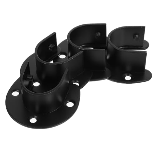 TOBBOMEY 4 Stück Edelstahl Wandhalter für Handtuch und Gardinenstangen Rostfrei Modernes Design Einfache Montage Geeignet für Stangen Langlebig und Korrosionsbeständig TOBBOMEY 4 Stück Edelstahl Wandhalter für Handtuch und Gardinenstangen Rostfrei Modernes Design Einfache Montage Geeignet für Stangen Langlebig und Korrosionsbeständig von TOBBOMEY