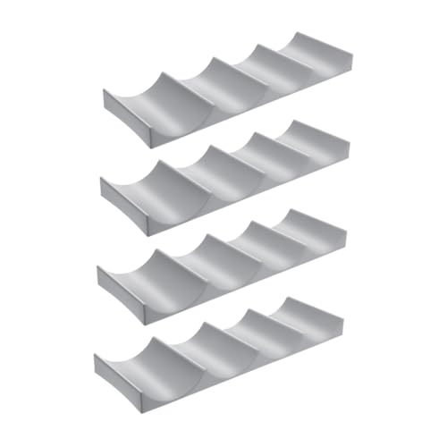 TOBBOMEY 4 Stück Europäisches Weinregal aus Hochwertigem Platzsparendes Design zur Flaschenaufbewahrung und Organisation für Küchenarbeitsplatte Home Bar Praktisch und Stabil TOBBOMEY 4 Stück Europäisches Weinregal aus Hochwertigem Platzsparendes Design zur Flaschenaufbewahrung und Organisation für Küchenarbeitsplatte Home Bar Praktisch und Stabil von TOBBOMEY