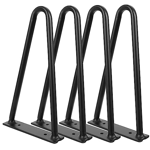 TOBBOMEY 4 Stück Haarnadel Tischbeine Verstellbare Möbelbeine für DIY Projekte Stabil und Strapazierfähig Geeignet für Couchtisch Nachttisch Schreibtisch und Tv Ständer Höhe TOBBOMEY 4 Stück Haarnadel Tischbeine Verstellbare Möbelbeine für DIY Projekte Stabil und Strapazierfähig Geeignet für Couchtisch Nachttisch Schreibtisch und Tv Ständer Höhe von TOBBOMEY