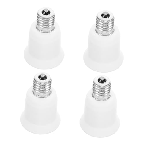 TOBBOMEY 4 Stück Lampenfassung Adapter Sockel Converter für LED Glühbirnen Robust und Bruchfest Einfache Montage für Werkstatt Garage Keller und Carport Beleuchtung TOBBOMEY 4 Stück Lampenfassung Adapter Sockel Converter für LED Glühbirnen Robust und Bruchfest Einfache Montage für Werkstatt Garage Keller und Carport Beleuchtung von TOBBOMEY