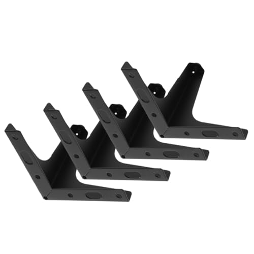 TOBBOMEY 4 Stück Möbelfüße Dreieckige Metall Möbelbeine Schwarz Stabile Couch Tisch Kommode Beine Ersatz für Sofas und Schränke TOBBOMEY 4 Stück Möbelfüße Dreieckige Metall Möbelbeine Schwarz Stabile Couch Tisch Kommode Beine Ersatz für Sofas und Schränke von TOBBOMEY