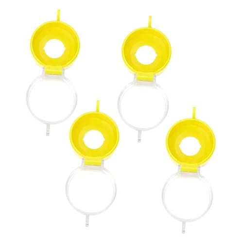 TOBBOMEY 4 Stück Teiliges Button Schutzabdeckungen aus Langlebigem Material Korrosionsbeständig für Innen Außeneinsatz Einfacher Schutz für Druckknöpfe Stabile und Praktische Abdeckung TOBBOMEY 4 Stück Teiliges Button Schutzabdeckungen aus Langlebigem Material Korrosionsbeständig für Innen Außeneinsatz Einfacher Schutz für Druckknöpfe Stabile und Praktische Abdeckung von TOBBOMEY