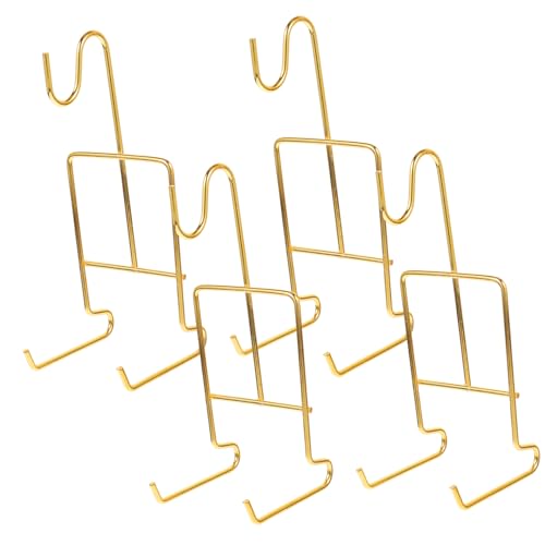 TOBBOMEY 4 Stück Teiliges Kaffeetassenhalter aus Langlebigem Material Praktischer Abtropfständer für Kaffeetassen und Teetassen Stilvoller Küchenorganizer für Schränke und Tischdekoration von TOBBOMEY