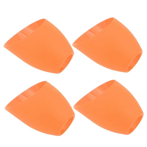 TOBBOMEY 4 Stück Teiliges Kunststoff Lampenschirm Schräger Pferdehufe design Mittelloch Wand Tischlampen Einfache Montage Heller Schutz und Wohnliche Dekoration für Zuhause von TOBBOMEY