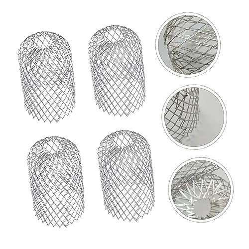 TOBBOMEY 4 Stück Teiliges Laubschutz für Dachrinnen Silberner Gutter Guard Strainer Feinmaschiger Fallrohrfilter Installieren Schützt vor Schmutz TOBBOMEY 4 Stück Teiliges Laubschutz für Dachrinnen Silberner Gutter Guard Strainer Feinmaschiger Fallrohrfilter Installieren Schützt vor Schmutz von TOBBOMEY