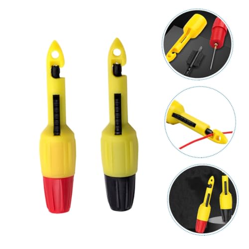 TOBBOMEY 4 Stück Teiliges Multimeter Prüfnadeln Drahtdurchdringungssonden für Kfz Elektrodiagnose Präzise Leitungsprüfung Langlebige Reparaturwerkzeuge für Autoelektrik von TOBBOMEY