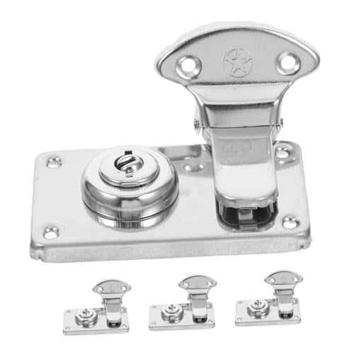 TOBBOMEY 4 Stück Teiliges Retro Eisen Verschluss Schlossfunktion Vintage Hasps für Kleine Koffer Schmuckkästen und Holzboxen Einfach zu Montieren Stilvoll Antik für DIY projekte und Reisen TOBBOMEY 4 Stück Teiliges Retro Eisen Verschluss Schlossfunktion Vintage Hasps für Kleine Koffer Schmuckkästen und Holzboxen Einfach zu Montieren Stilvoll Antik für DIY projekte und Reisen von TOBBOMEY
