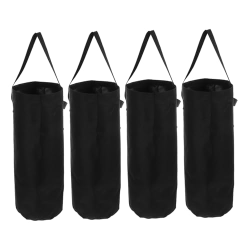 TOBBOMEY 4 Stück Teiliges Sandsack für Gartenlauben und Terrassenschirme Windfeste Wasserbeschwerung Faltbar und Einfach Befüllbar für Outdoor Zelte und Sonnenschutz Praktisch und Tragbar von TOBBOMEY