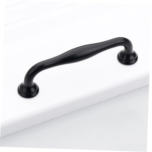 TOBBOMEY 4 Stück Teiliges Schwarze Schrankgriffe aus Langlebiger Stilvolles Design Kratzfest und Ergonomisch Geformt Geeignet für Küchenschränke Moderne Möbelbeschläge TOBBOMEY 4 Stück Teiliges Schwarze Schrankgriffe aus Langlebiger Stilvolles Design Kratzfest und Ergonomisch Geformt Geeignet für Küchenschränke Moderne Möbelbeschläge von TOBBOMEY