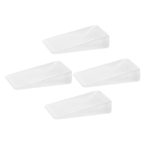 TOBBOMEY 4 Stück Transparente Möbelkeile aus PVC rutschfeste Kleine Leveler für Schrank Toilettenfüße Geräuschdämpfend Kratzschützend für Stabile Einrichtung und Bodenschutz TOBBOMEY 4 Stück Transparente Möbelkeile aus PVC rutschfeste Kleine Leveler für Schrank Toilettenfüße Geräuschdämpfend Kratzschützend für Stabile Einrichtung und Bodenschutz von TOBBOMEY