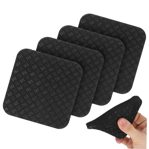 TOBBOMEY 4 Stücke Teiliges Rutschfestes Treadmill Pad Vibrationsdämpfende Trainingsmatte aus Robustem PU für Laufband Heimtrainer Schutz für Hart Teppichböden TOBBOMEY 4 Stücke Teiliges Rutschfestes Treadmill Pad Vibrationsdämpfende Trainingsmatte aus Robustem PU für Laufband Heimtrainer Schutz für Hart Teppichböden von TOBBOMEY