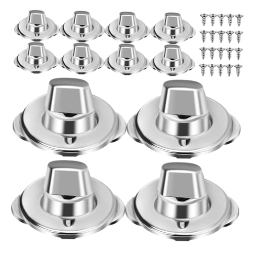TOBBOMEY 40 Satz Teiliges Metal Snap Button Kit Fasteners mit Schrauben Langlebige Canvas Tarp Befestigung Schnellmontage für Boote Segelboote Wohnmobile und Wohnwagen TOBBOMEY 40 Satz Teiliges Metal Snap Button Kit Fasteners mit Schrauben Langlebige Canvas Tarp Befestigung Schnellmontage für Boote Segelboote Wohnmobile und Wohnwagen von TOBBOMEY