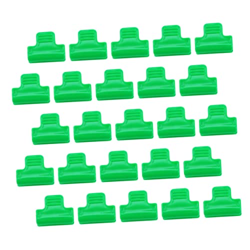 TOBBOMEY 40 Stück Teiliges Gewächshaus folienklemmen Robustem PP für Rundstäbe Vielseitig Einsetzbar für Folien Schattennetze und Netztunnel zur Pflanzenüberwinterung und Gartenschutz von TOBBOMEY