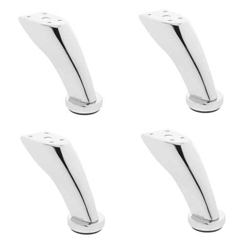 TOBBOMEY 4stücke Metallmöbelbeine Sofafüße Ersatz Für Schrankbeine Couchbeine Moderne Tischbeine Für Schrank Kommode Couchtisch von TOBBOMEY