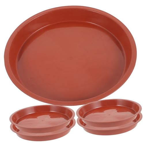TOBBOMEY 5 Stück Runde Pflanztopf Untersetzer aus Robustem Kunststoff Wasserfeste Blumentopf Tropfschalen für Drinnen und Draußen Praktische Pflanzkübel Basis zur Vermeidung von TOBBOMEY 5 Stück Runde Pflanztopf Untersetzer aus Robustem Kunststoff Wasserfeste Blumentopf Tropfschalen für Drinnen und Draußen Praktische Pflanzkübel Basis zur Vermeidung von von TOBBOMEY