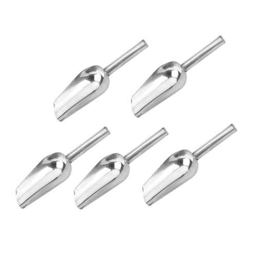 TOBBOMEY 5 Stück Teiliges Eiswürfelschaufel Multifunktionale Lebensmittelschaufeln für Reis Mehl Süßigkeiten Nüsse für Buffet Hochzeit Restaurant und Haushalt TOBBOMEY 5 Stück Teiliges Eiswürfelschaufel Multifunktionale Lebensmittelschaufeln für Reis Mehl Süßigkeiten Nüsse für Buffet Hochzeit Restaurant und Haushalt von TOBBOMEY