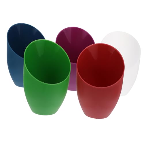 TOBBOMEY 5 Stück Teiliges Lampenschirm Kunststoff Lampenabdeckung Vielseitig Einsetzbar für Tisch und Nachttischlampen Einfache Montage Langlebig Farbiges Design Weiß Tiefviolett TOBBOMEY 5 Stück Teiliges Lampenschirm Kunststoff Lampenabdeckung Vielseitig Einsetzbar für Tisch und Nachttischlampen Einfache Montage Langlebig Farbiges Design Weiß Tiefviolett von TOBBOMEY