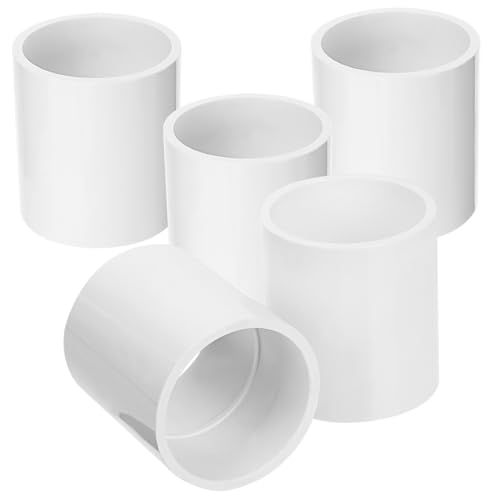 TOBBOMEY 5 Stück Teiliges PVC Rohrverbinder Gerade Klemmkupplung für Gartenbewässerung und Wohnbereich Leichte Säurebeständige Fittings mit Hoher Schlagfestigkeit Einfache Installation TOBBOMEY 5 Stück Teiliges PVC Rohrverbinder Gerade Klemmkupplung für Gartenbewässerung und Wohnbereich Leichte Säurebeständige Fittings mit Hoher Schlagfestigkeit Einfache Installation von TOBBOMEY