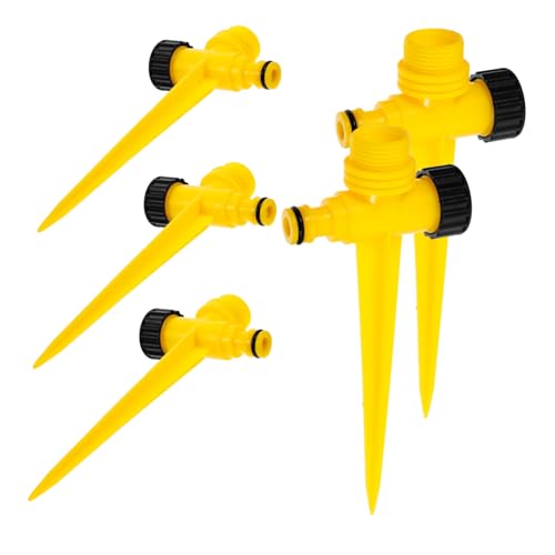 TOBBOMEY 5 Stück Teiliges Sprinkler Spike Kunststoff Bodenhalter für Automatische Gartenbewässerung Wetterfest Stabiler Erdspieß für Gras und Pflanzen Erweiterbar für Größere TOBBOMEY 5 Stück Teiliges Sprinkler Spike Kunststoff Bodenhalter für Automatische Gartenbewässerung Wetterfest Stabiler Erdspieß für Gras und Pflanzen Erweiterbar für Größere von TOBBOMEY