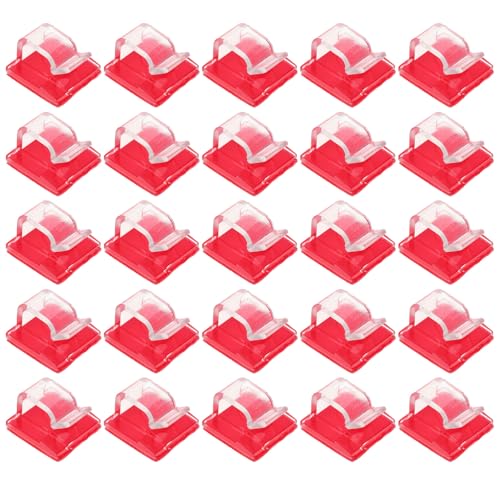 TOBBOMEY 50 Stück Selbstklebende Kabelhalter Transparent Kabelclips Kabelmanagement für Schreibtisch und Haushalt Kabelorganizer zur Kabelbefestigung und Kabelführung TOBBOMEY 50 Stück Selbstklebende Kabelhalter Transparent Kabelclips Kabelmanagement für Schreibtisch und Haushalt Kabelorganizer zur Kabelbefestigung und Kabelführung von TOBBOMEY