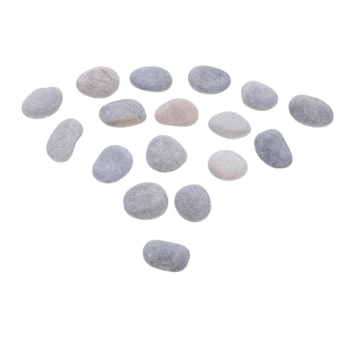 TOBBOMEY 50 Stück Teiliges Bemalte Steine Glatte Bastelkiesel in Mischfarben Handbemalte Kreative DIY Malsteine für Kunstprojekte und Dekoration im Garten und Zuhause von TOBBOMEY