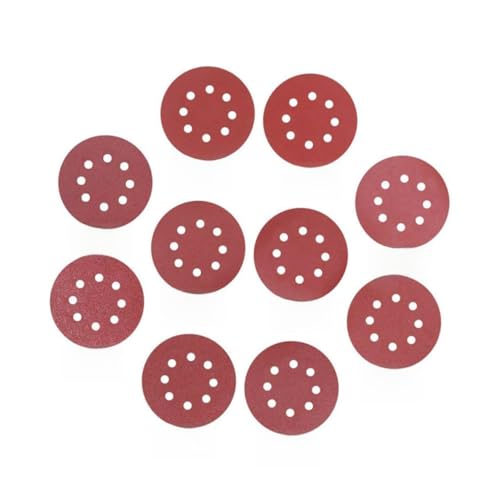 TOBBOMEY 50 Stück Teiliges Schleifscheiben mit Löchern Kreisförmige Klett schleifpads Hitze Feuchtigkeitsresistent für Exzenterschleifer Körnungen TOBBOMEY 50 Stück Teiliges Schleifscheiben mit Löchern Kreisförmige Klett schleifpads Hitze Feuchtigkeitsresistent für Exzenterschleifer Körnungen von TOBBOMEY