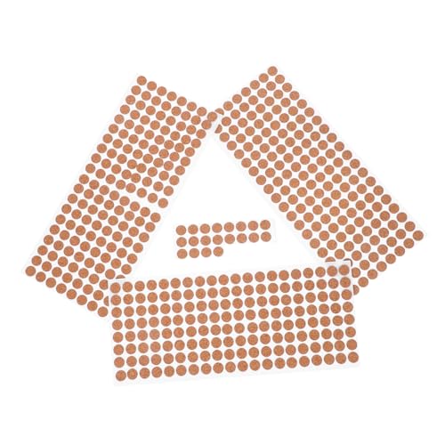 TOBBOMEY 500 Stück Selbstklebende Runde Korkpads rutschfeste Möbeluntersetzer für Tische Stühle und Glaswaren Dämmung und Schutz für Möbeloberflächen TOBBOMEY 500 Stück Selbstklebende Runde Korkpads rutschfeste Möbeluntersetzer für Tische Stühle und Glaswaren Dämmung und Schutz für Möbeloberflächen von TOBBOMEY