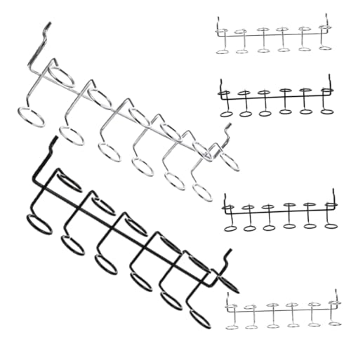TOBBOMEY 6 Stück Edelstahl Werkzeughalter Pegboard Schraubendreher Organizer Wandhalterung für Werkstatt und Garage Langlebig Platzsparend Modernes Design Praktische Aufbewahrung für von TOBBOMEY