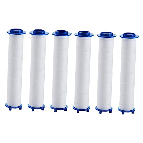 TOBBOMEY 6 Stück Hochleistungs Duschfilter Ersatzfilter PP Filter für Klare Wasserqualität Entfernt Verunreinigungen für Duschköpfe und Sprinkleranlagen TOBBOMEY 6 Stück Hochleistungs Duschfilter Ersatzfilter PP Filter für Klare Wasserqualität Entfernt Verunreinigungen für Duschköpfe und Sprinkleranlagen von TOBBOMEY