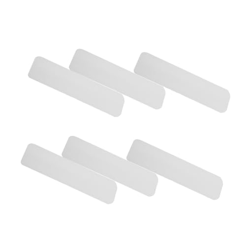 TOBBOMEY 6 Stück Reparaturstücklaver -Reparaturstück Ersatzteile Wohnmobil- -Reparatursatz Reparaturset für Jalousien Reparatur Blind Repair Kit Aluminiumlegierung Weiß von TOBBOMEY
