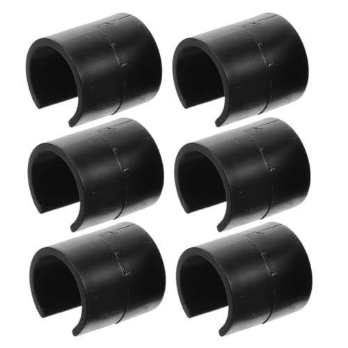 TOBBOMEY 6 Stück Teiliges Gartenflaggen Clip Windfeste Wetterbeständige Fahnenhalterung Klammern zur Befestigung an Gartenfahnenstangen Einfache Anbringung Langlebiges Material für von TOBBOMEY