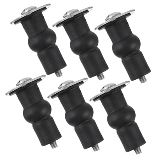 TOBBOMEY 6 Stück Teiliges Wc Sitz Befestigungsschrauben aus Edelstahl mit Gummidübeln Robustes Toilettensitz Montageschrauben für Toilettendeckel Einfache Installation TOBBOMEY 6 Stück Teiliges Wc Sitz Befestigungsschrauben aus Edelstahl mit Gummidübeln Robustes Toilettensitz Montageschrauben für Toilettendeckel Einfache Installation von TOBBOMEY