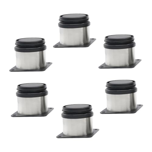 TOBBOMEY 6stücke Edelstahl Schrankbeine Für Möbel Tisch Schreibtisch Sofa Bett Verstellbare Möbelfüße Mit Einfacher Montage TOBBOMEY 6stücke Edelstahl Schrankbeine Für Möbel Tisch Schreibtisch Sofa Bett Verstellbare Möbelfüße Mit Einfacher Montage von TOBBOMEY