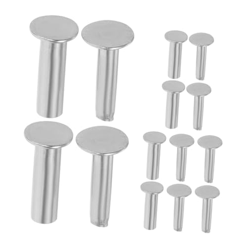 TOBBOMEY 7 Paare Edelstahl Nieten für Messergriffe Robuste Küchenmesser Befestigung Cutlery Rivets Hohe Haltbarkeit Einfache Montage für DIY Messergriff Reparatur TOBBOMEY 7 Paare Edelstahl Nieten für Messergriffe Robuste Küchenmesser Befestigung Cutlery Rivets Hohe Haltbarkeit Einfache Montage für DIY Messergriff Reparatur von TOBBOMEY
