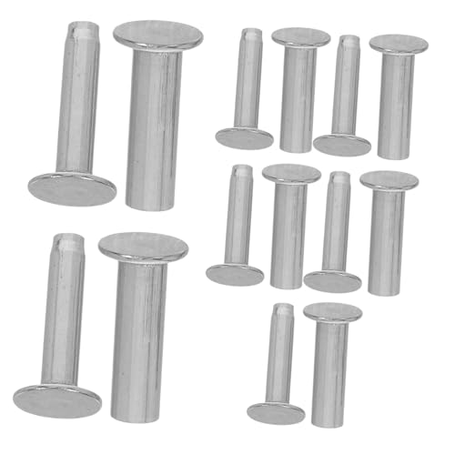 TOBBOMEY 7 Paare Robuste Edelstahl Nieten für Messergriff Befestigung Heavy Duty Küchenmesser Griffstifte für DIY Messergriff Reparatur und Sichere Fixierung TOBBOMEY 7 Paare Robuste Edelstahl Nieten für Messergriff Befestigung Heavy Duty Küchenmesser Griffstifte für DIY Messergriff Reparatur und Sichere Fixierung von TOBBOMEY